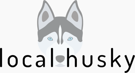 Local Husky Logo | Footer